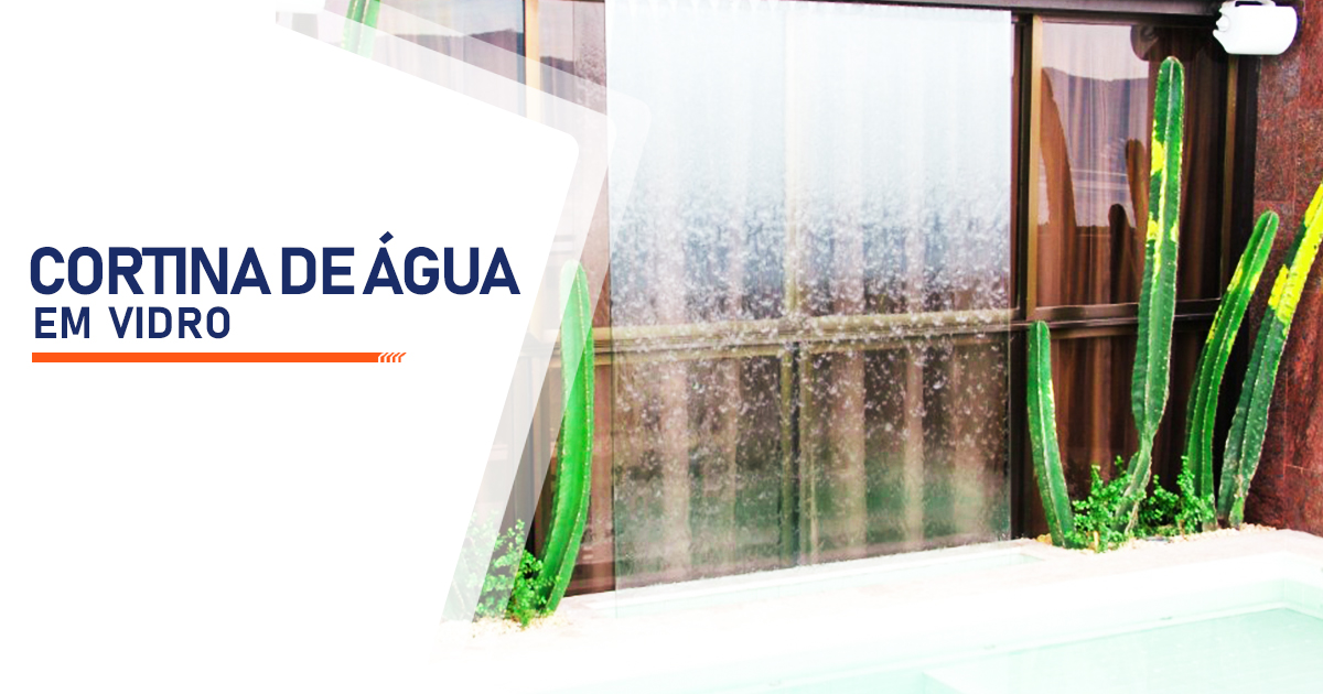 Cortina de Agua em Vidro Piracicaba Alto da Pompéia SP