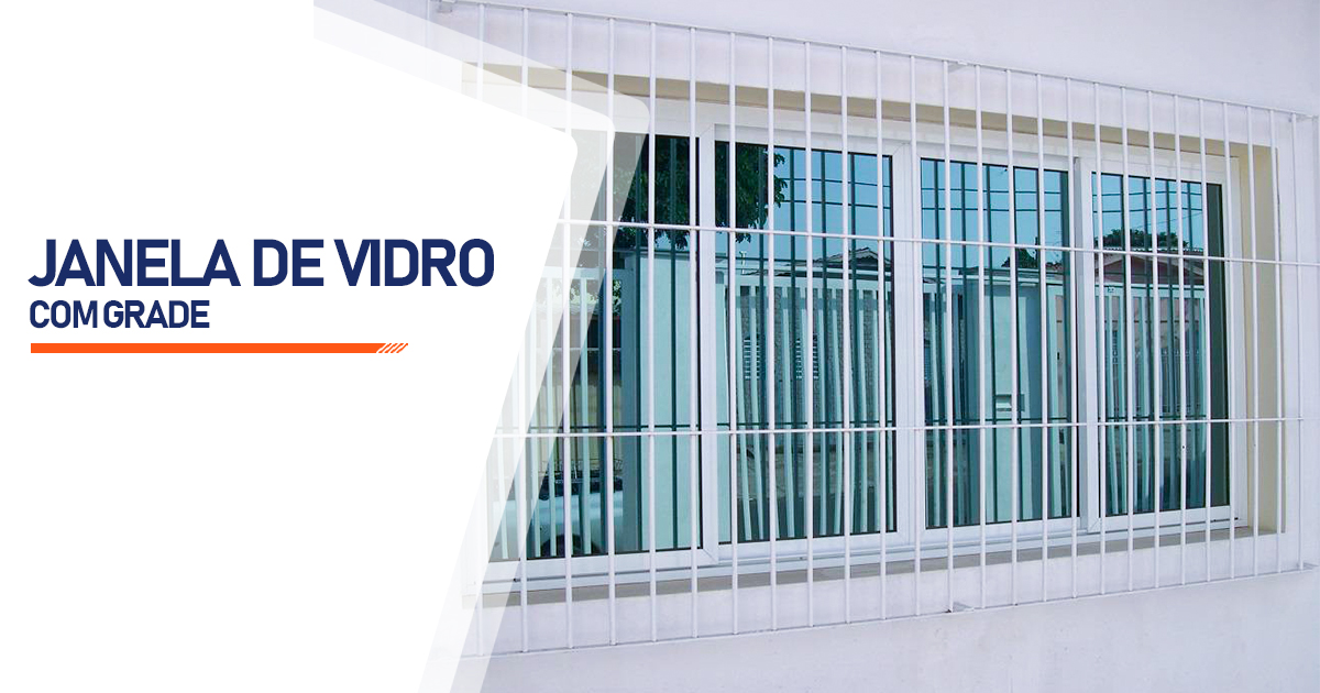 Janela De Vidro Com Grade Piracicaba Alto da Pompéia SP
