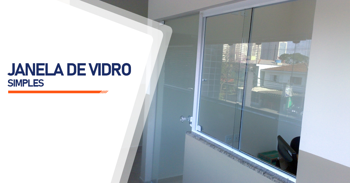 Janela De Vidro Simples Piracicaba Alto da Pompéia SP