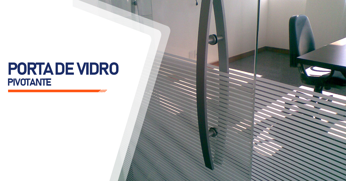 Porta Pivotante De Vidro Piracicaba Alto da Pompéia SP