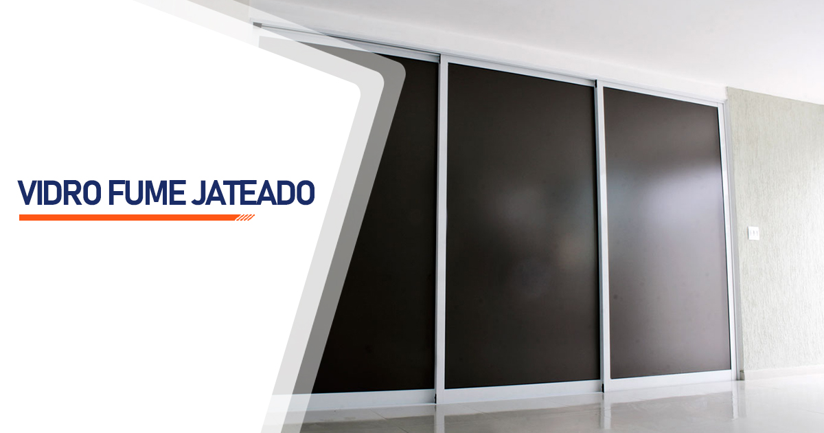 Vidro Fume Jateado Piracicaba Alto da Pompéia SP